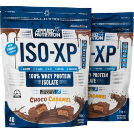Applied Nutrition ISO-XP Whey Protein Сывороточный протеин без глютена со вкусом шоколада с карамелью 1 кг: цены и характеристики
