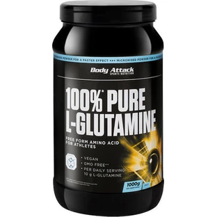 Body Attack Pure L-Glutamine 1000гр