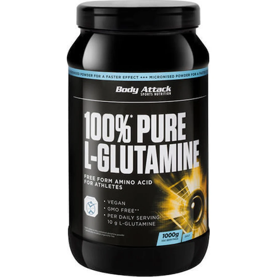 Body Attack Pure L-Glutamine 1000гр: ціни та характеристики