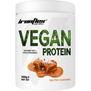 Ironflex Nutrition Веганский протеин без глютена и лактозы со вкусом соленой карамели 500 гр.