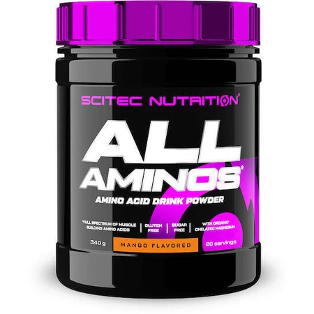 Scitec Nutrition All Aminos 340gr Mango: ціни та характеристики