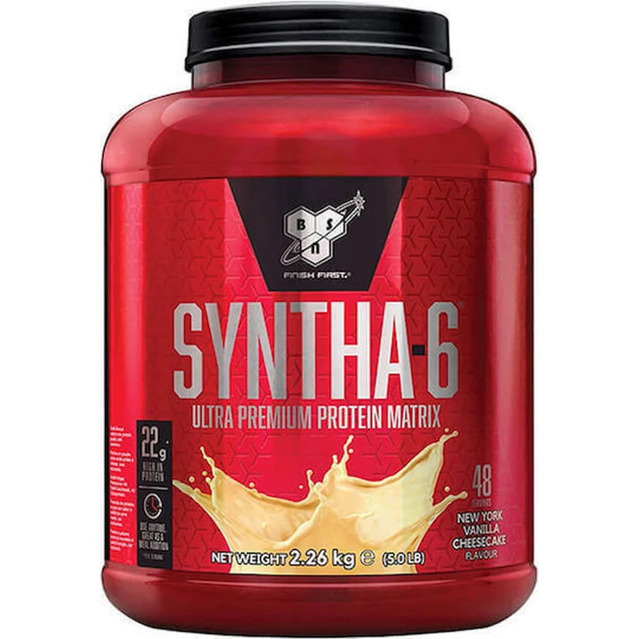 BSN Syntha-6 со вкусом Нью-Йоркского ванильного чизкейка 2,27 кг: цены и характеристики