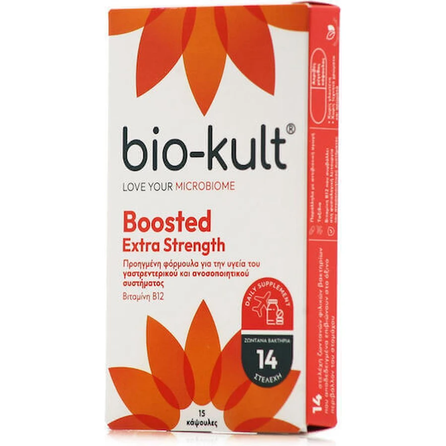 Пробіотик Bio-Kult Boosted Boosted Extra Strength Probiotic 15 капс.: ціни та характеристики