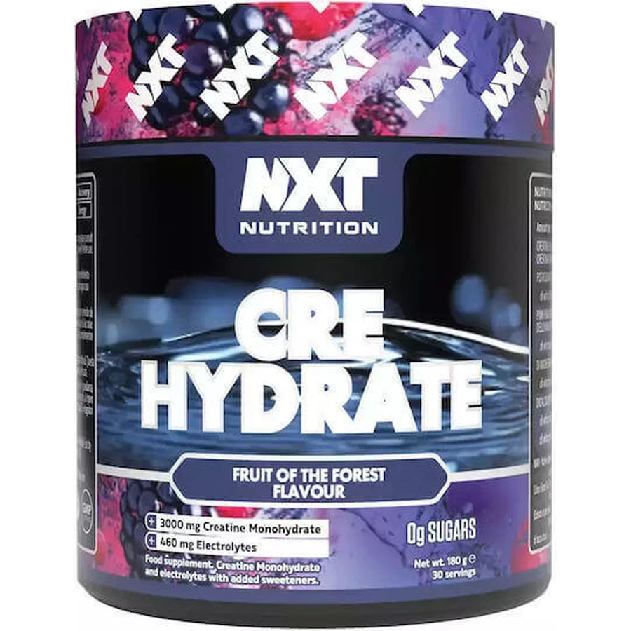 Nxt Nutrition Cre-Hydrate Fruit Of The Forest 180гр: цены и характеристики