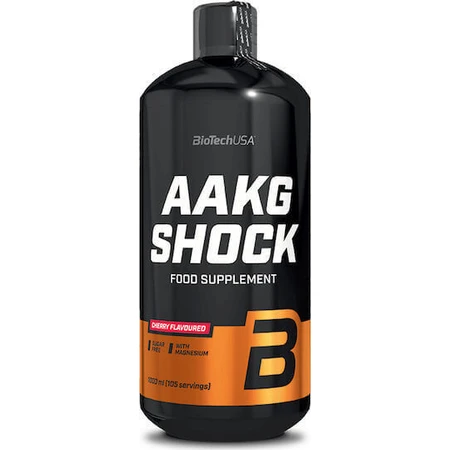 Biotech USA AAKG Shock 1000 мл Вишня: цены и характеристики