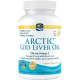 Nordic Naturals Жир печінки арктичної тріски Риб'ячий жир 750 мг 90 м'яких гелів Лимон