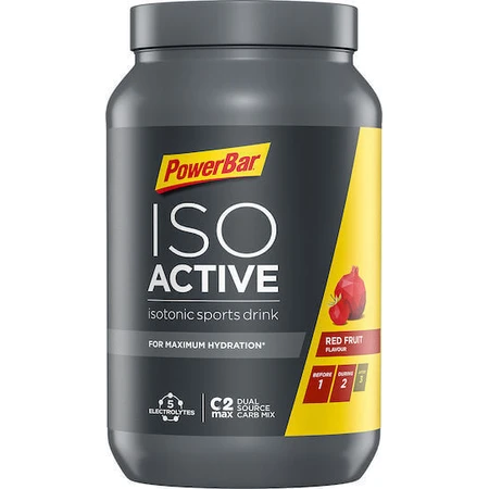 Ізотонічний спортивний напій PowerBar IsoActive Red Fruit 1320гр: ціни та характеристики