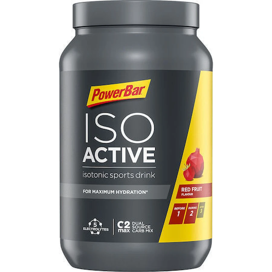 Ізотонічний спортивний напій PowerBar IsoActive Red Fruit 1320гр: ціни та характеристики