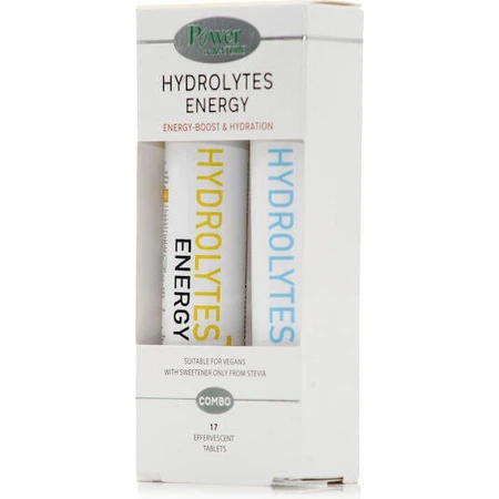 Power Of Nature Hydrolytes Plus Energy 20 шипучих таблеток и Hydrolytes 20 шипучих таблеток 2x10 шипучих таблеток: цены и характеристики