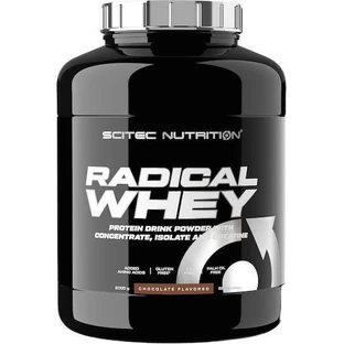 Scitec Nutrition Radical Whey Сироватковий протеїн з креатином без глютену зі смаком шоколаду 2 кг