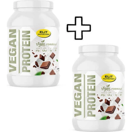 Elit Nutrition Vegan Protein Personalised Pack 750g Chocolate & Elit Nutrition Vegan Protein 750g Natural Flavour: цены и характеристики