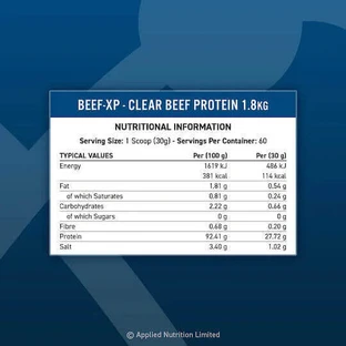 Applied Nutrition Beef-xp Безлактозный Beef-xp со вкусом клубники и малины 1,8 кг