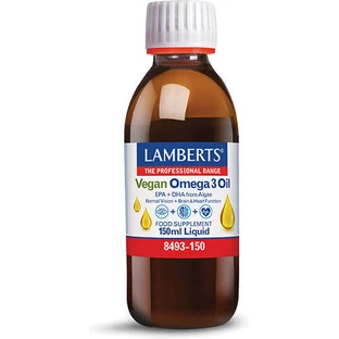 Lamberts Веганська олія Омега 3 150 мл без ароматизаторів