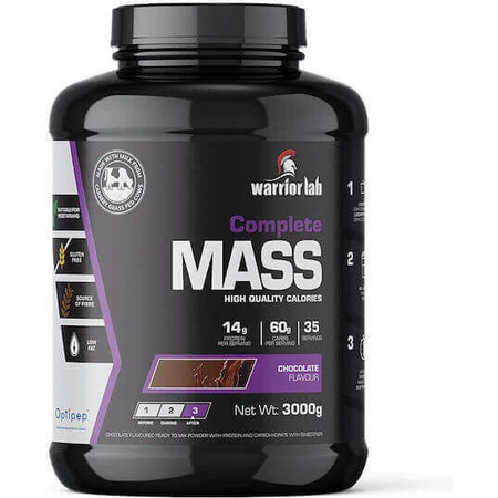 Warrior Lab Повна маса без глютену зі смаком шоколаду 3 кг: ціни та характеристики