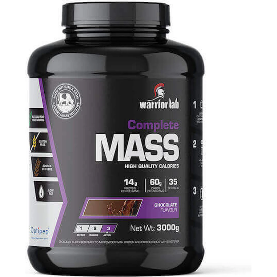 Warrior Lab Повна маса без глютену зі смаком шоколаду 3 кг: ціни та характеристики