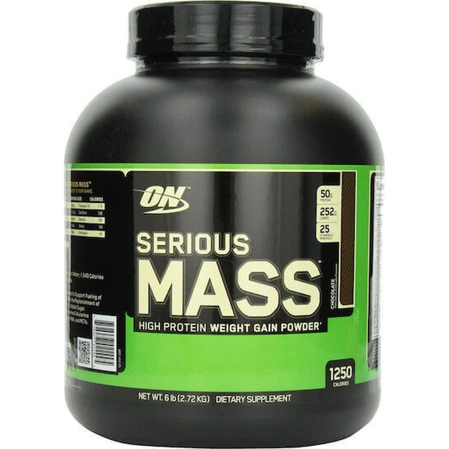 Optimum Nutrition Serious Mass Whey Protein с креатином и вкусом шоколада и арахисового масла 2,73 кг: цены и характеристики