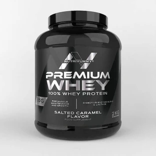 Nutriyummy Premium Whey Сывороточный протеин со вкусом соленой карамели 2 кг