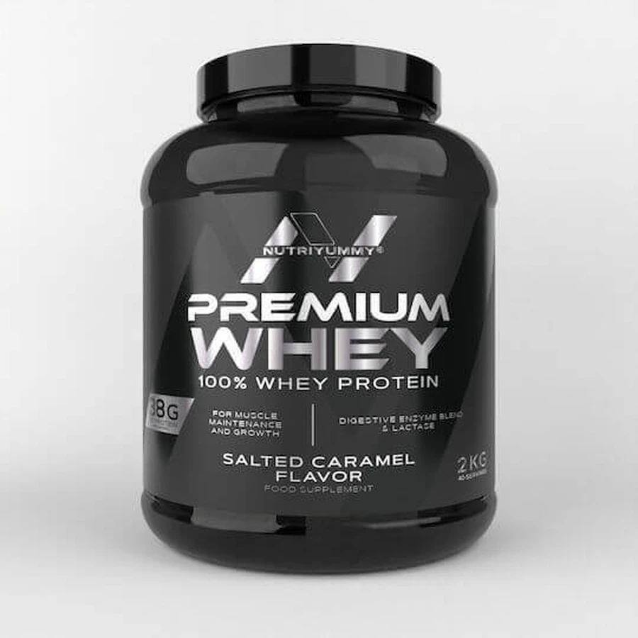 Nutriyummy Преміум сироватковий протеїн зі смаком солоної карамелі 2 кг: ціни та характеристики