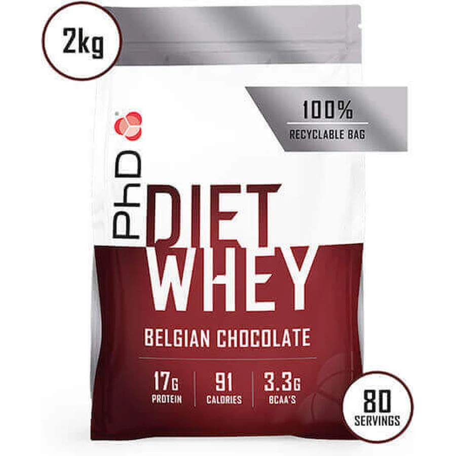 PhD Diet Whey Сывороточный протеин со вкусом клубники Delight 2 кг: цены и характеристики