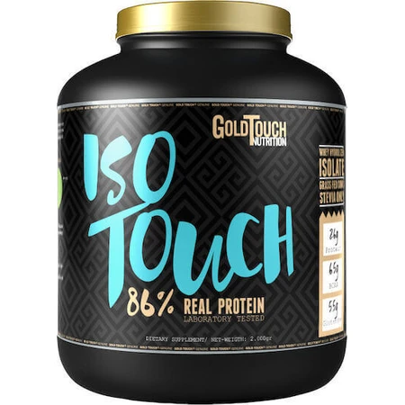 GoldTouch Nutrition Iso Touch 86% сироватковий протеїн без глютену з шоколадним смаком 2 кг: ціни та характеристики