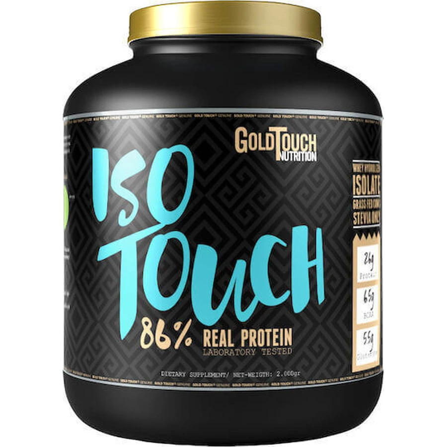 GoldTouch Nutrition Iso Touch 86% сироватковий протеїн без глютену з шоколадним смаком 2 кг: ціни та характеристики