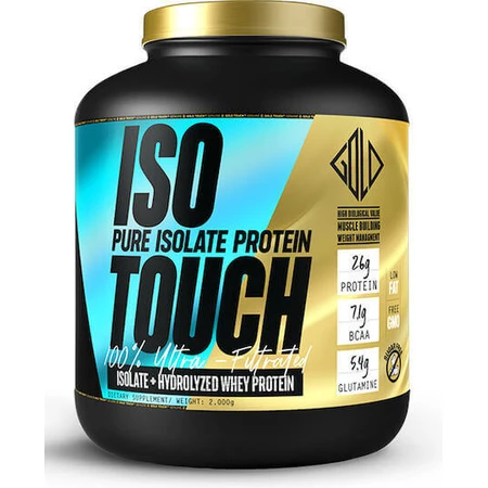 GoldTouch Nutrition Iso Touch 86% сироватковий протеїн без глютену з шоколадним смаком 2 кг: ціни та характеристики