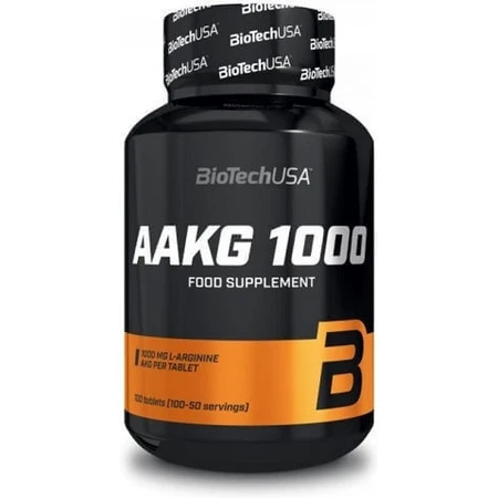 Biotech USA AAKG предтренировочная формула 1000 мг 100 таблеток: цены и характеристики