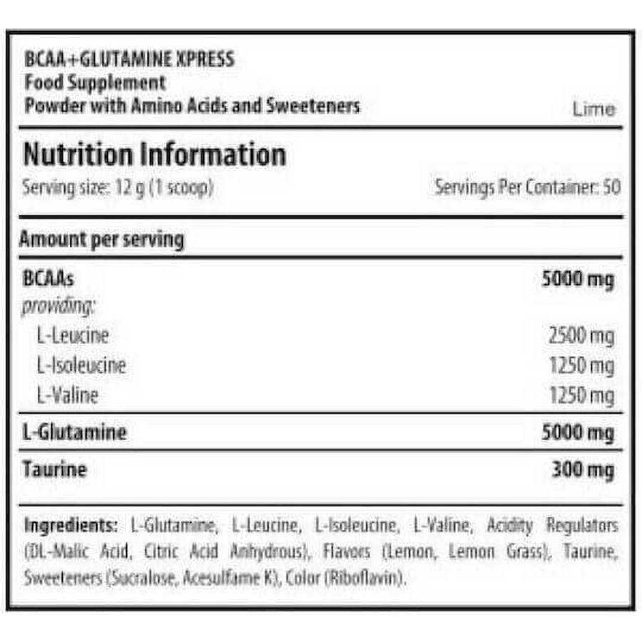 Scitec Nutrition BCAA + Glutamine Xpress 2:1:1 Mojito: ціни та характеристики