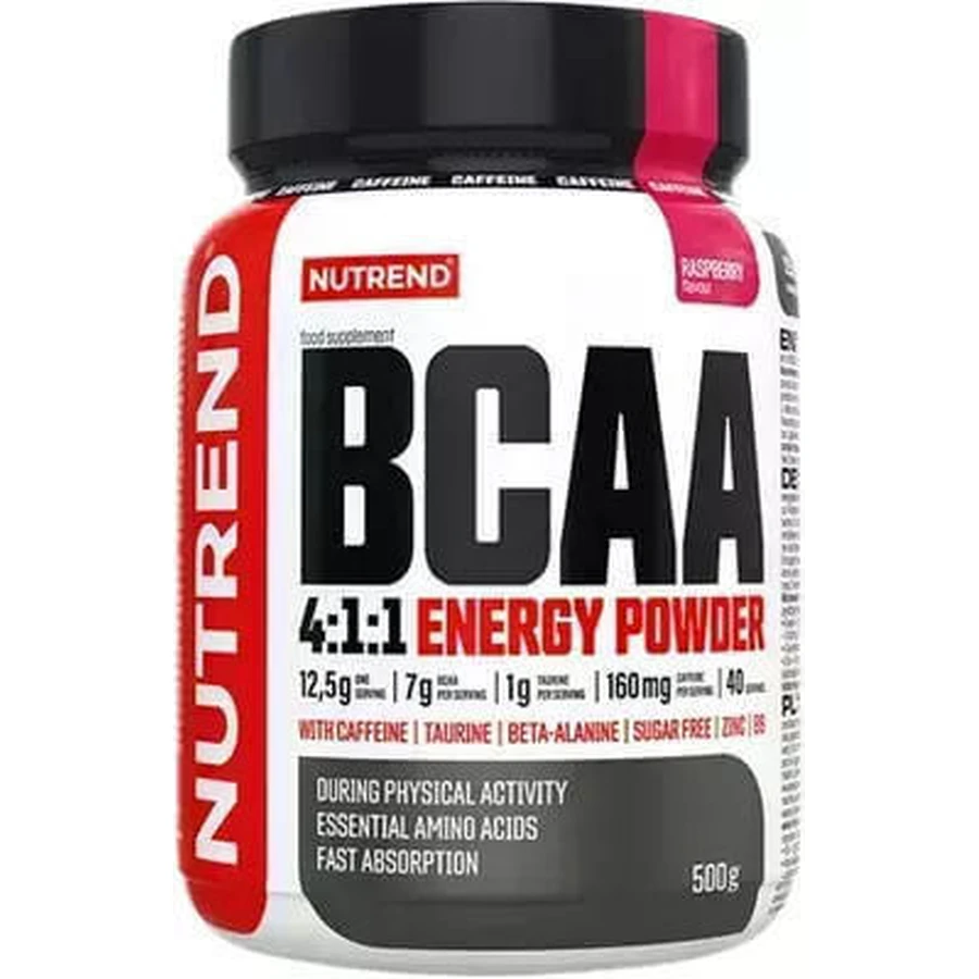 Nutrend BCAA 500гр Малина: ціни та характеристики