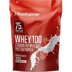 Frontrunner Whey 100 сироватковий протеїн зі смаком полуничного молочного коктейлю 1 кг: ціни та характеристики