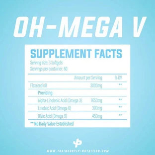 tbJp Oh Mega V 180 софтгелей без вкуса