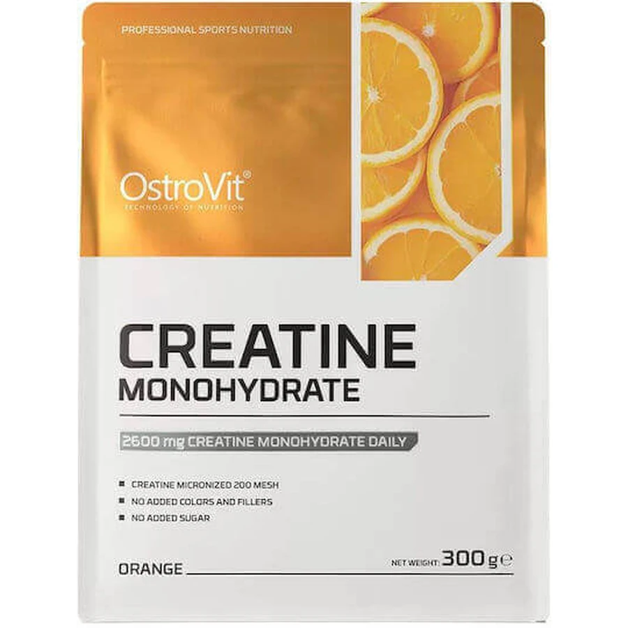 OstroVit Creatine Monohydrate Orange 300gr: ціни та характеристики