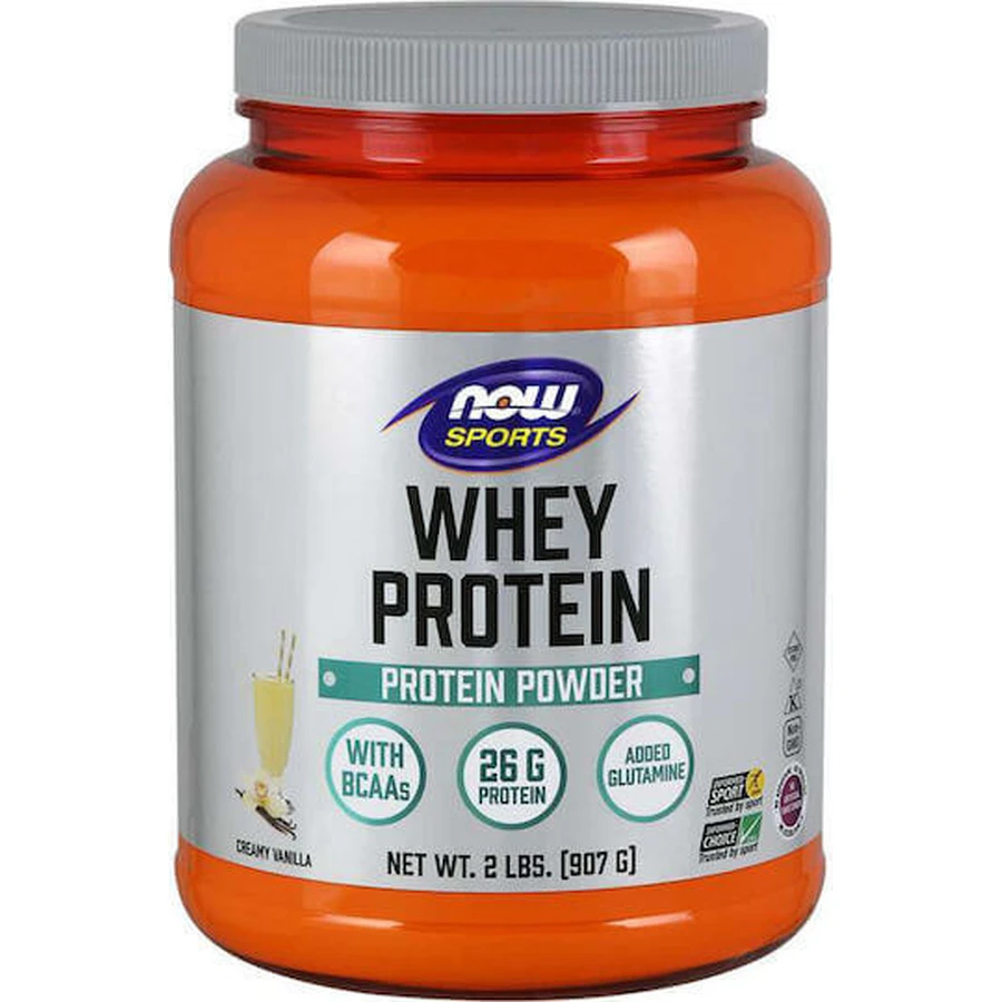 Now Foods Спортивний сироватковий протеїн зі смаком ванільних вершків 907гр: ціни та характеристики