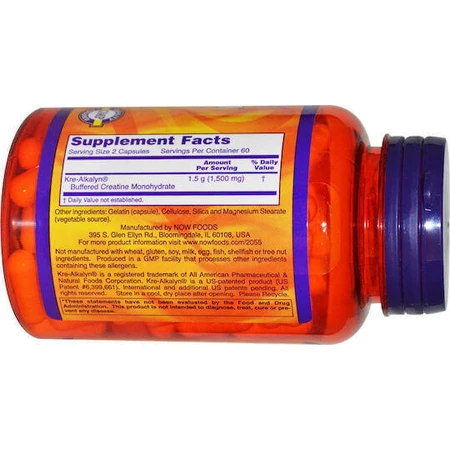 Now Foods Креатин 120 капсул: цены и характеристики