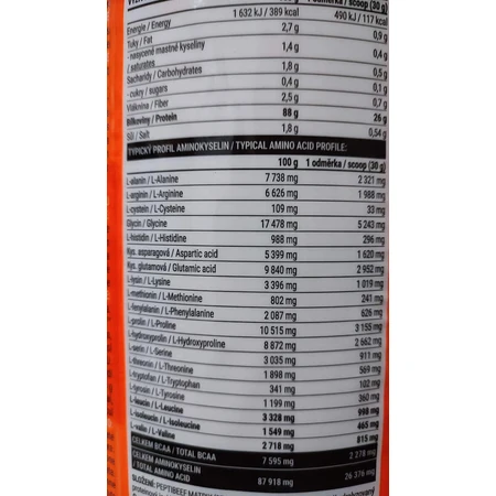 Extrifit Peptibeef Безлактозна яловичина зі смаком шоколадного фундука 2 кг: ціни та характеристики