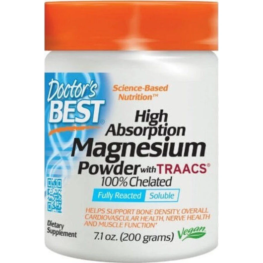Doctor's Best Магний высокой степени усвоения 200 г: цены и характеристики