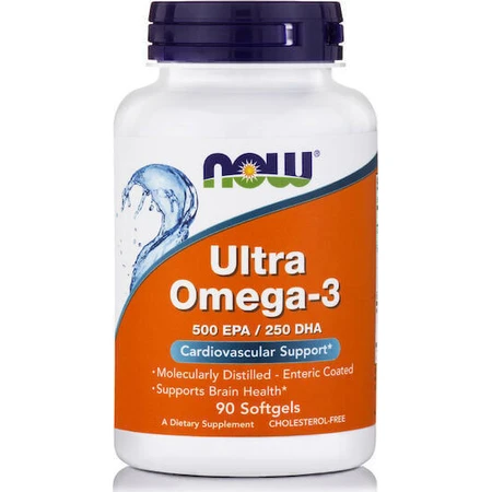 Now Foods Ultra Omega 3 Fish Oil 90 софтгелей неароматизированный: цены и характеристики