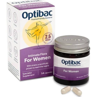 OptiBac для женщин Пробиотики 14 капс