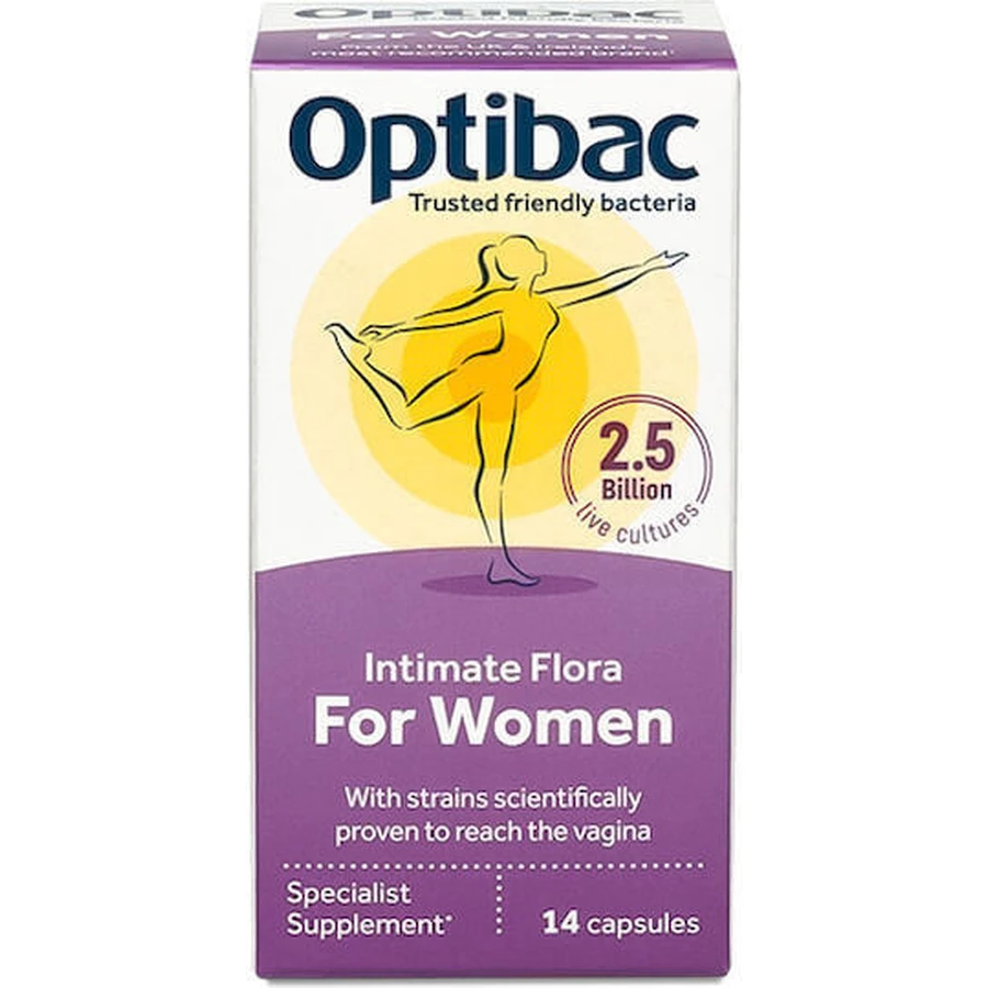 OptiBac для женщин Пробиотики 14 капс: цены и характеристики