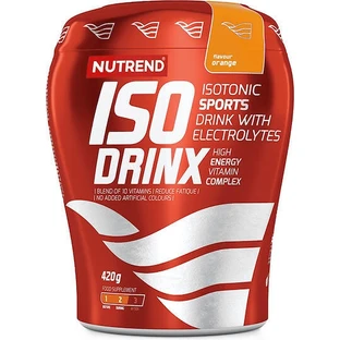 Nutrend IsoDrinx Изотонический спортивный напиток с электролитами Яблоко зеленое 420гр