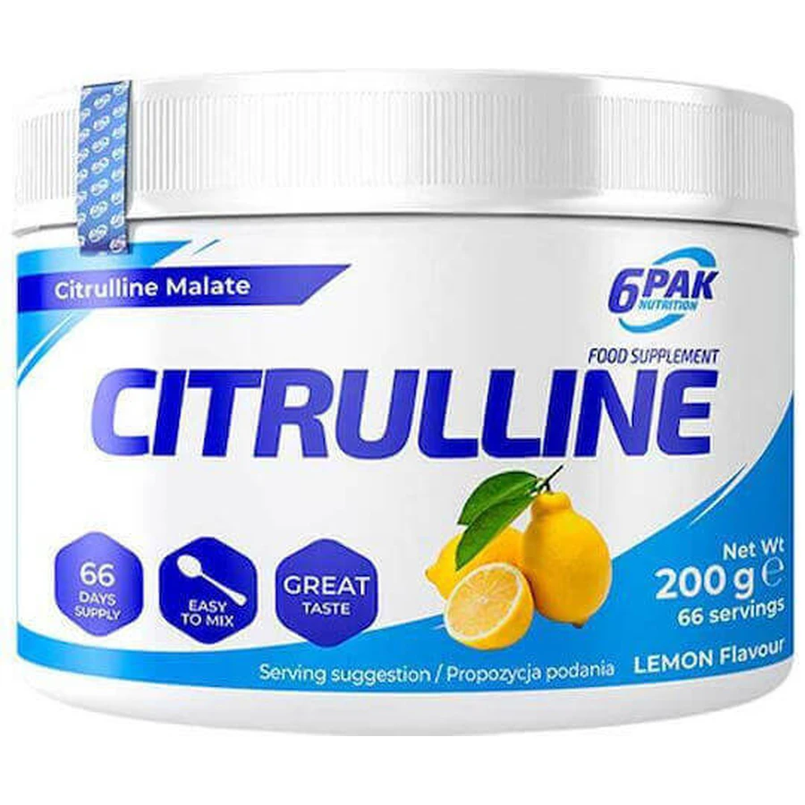 6Pak Nutrition Цитрулін 200гр Лісові фрукти: ціни та характеристики