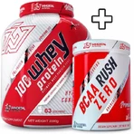 Immortal Nutrition 100% сироватковий протеїн 2000гр Печиво з кремом та BCAA Rush Zero 300гр Лимон: ціни та характеристики
