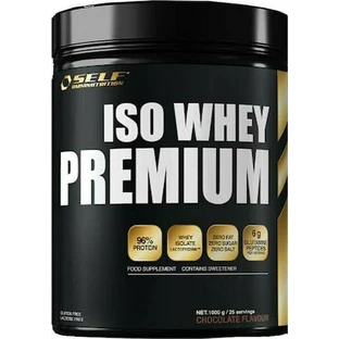 Самостійне всебічне харчування Ιso Whey Преміум сироватковий протеїн без глютену та лактози зі смаком шоколаду 1 кг