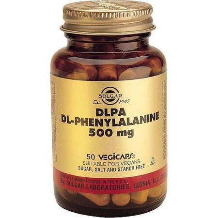 Solgar DLPA 50 трав'яних капсул без смаку: ціни та характеристики