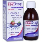Health Aid KidzOmega Жидкий рыбий жир Омега 3 подходит для детей 200 мл Дикие фрукты: цены и характеристики