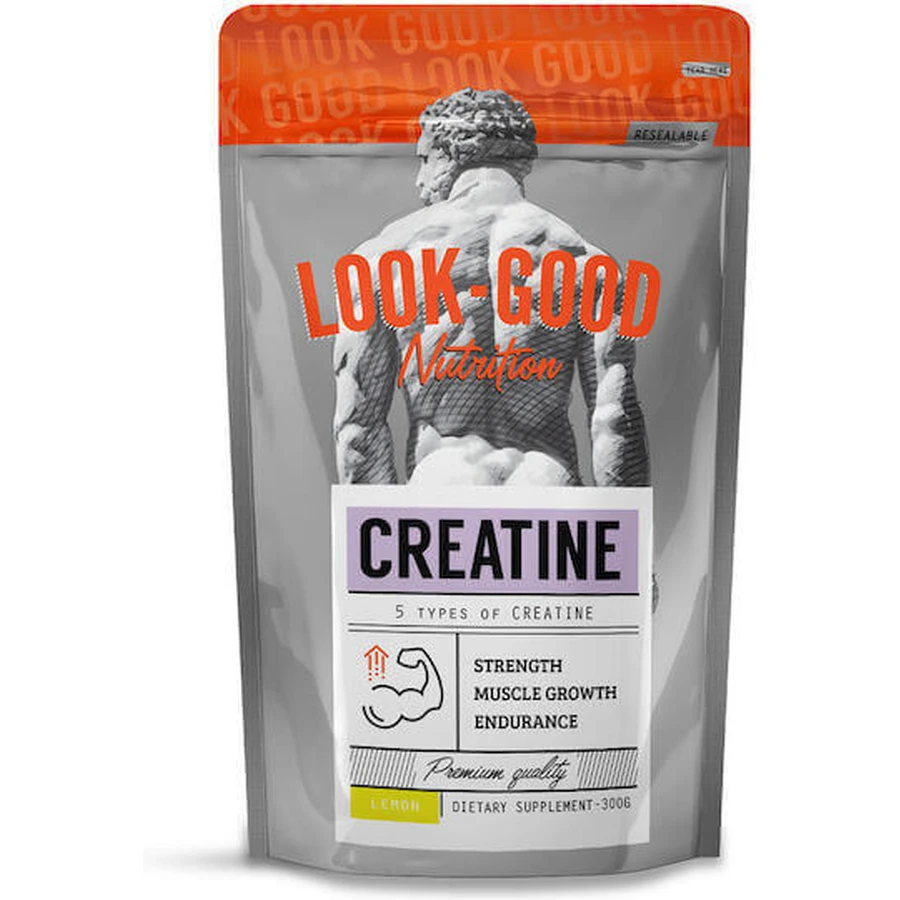 Look Good Naked Creatine 5 Lemon 300гр: ціни та характеристики