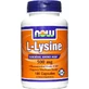 Now Foods L-Lysine 500 мг 100 травяных капсул