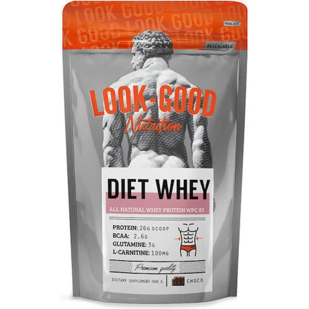 Look Good Naked Diet Whey Сывороточный протеин со вкусом шоколада 908 гр.: цены и характеристики