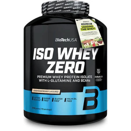 Biotech Usa Iso Whey Zero 1816g Black Biscuit та Biotech Usa Wave Shaker 600ml чорно-копчений в індивідуальній упаковці: ціни та характеристики