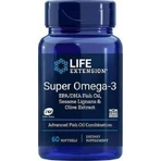 Life Extension Super Omega-3 Fruit Extract EPA/DHA Fish Oil with Sesame Lignans and Olive Fruit Extract 60 softgels Unflavoured: цены и характеристики